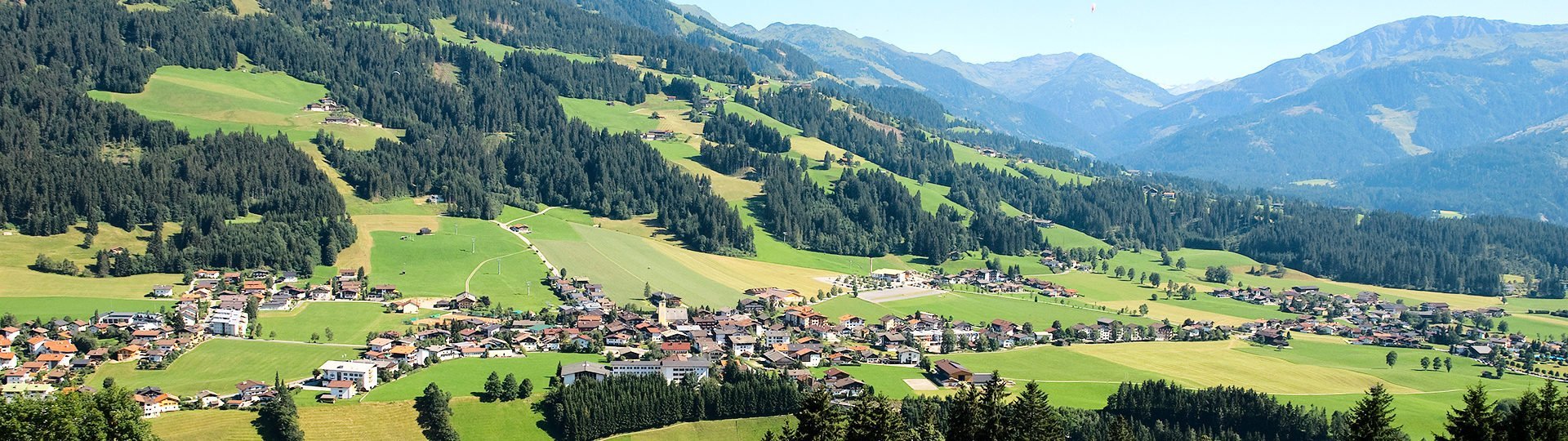 Hotel 8 Westendorf Sommer Luftbild