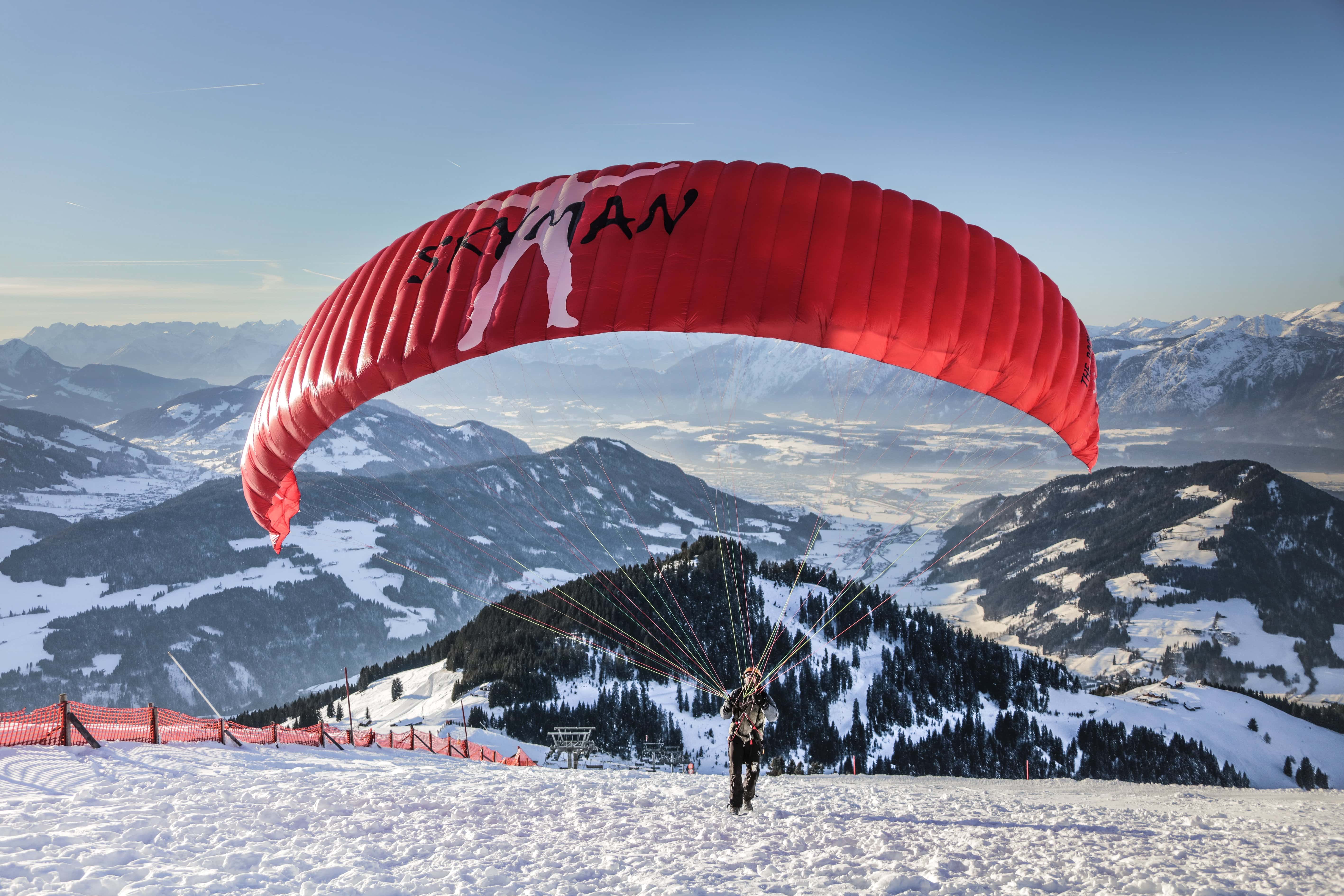 winter westendorf paragleiten